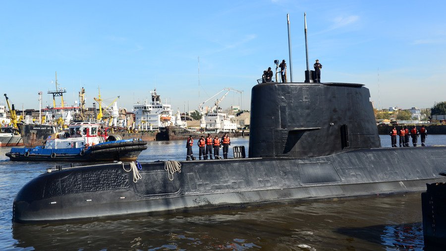 Argentine submarine ‘chased by British helicopter’ before disappearing