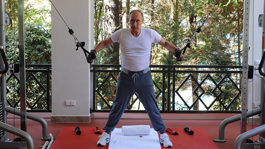 Pumping Putin iron - Workout equipment in shape of Russian leader’s face on sale 