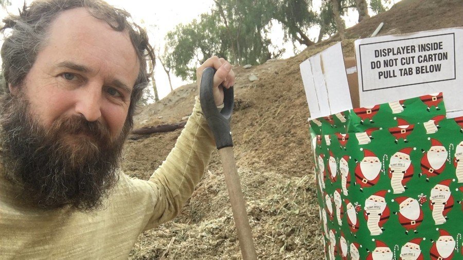 'Secret Santa' who gifted horse manure to Mnuchin likens himself to Jesus
