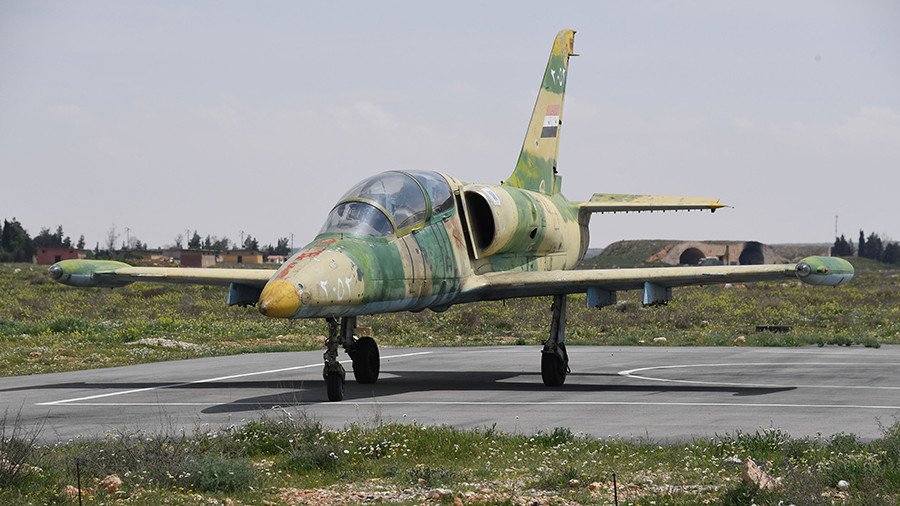 Syrian military jet downed by militants, pilot killed