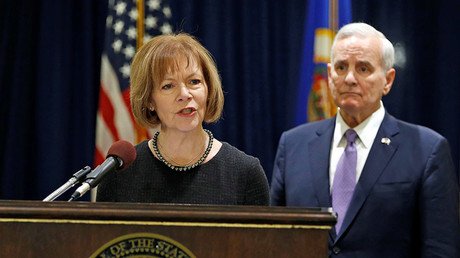 Female lieutenant governor to replace Al Franken in US Senate