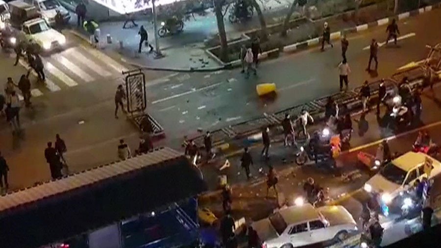 Police officer killed, 3 wounded at hands of 'rioter' during rallies in Iran – state media
