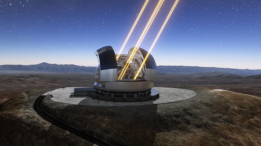 Satellite snaps site of world’s largest telescope atop Chilean mountain (PHOTO)