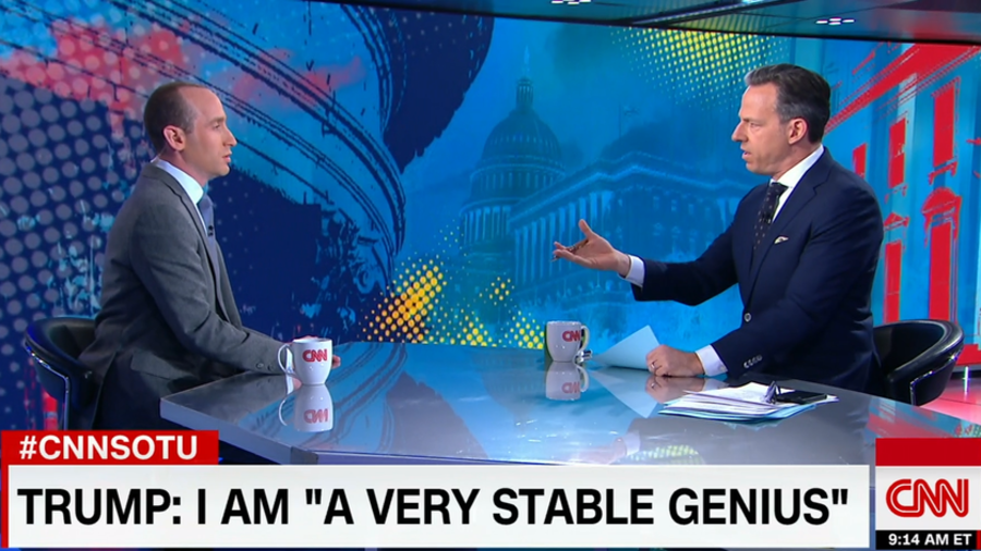 ‘Calm down’: CNN’s Tapper cuts off Trump’s aide in cringeworthy interview