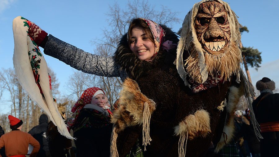 Party like a Russian (peasant): Christmas festival mixes Orthodox and pagan rites