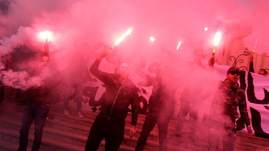 Tunisian police clash with anti-austerity protesters on 7th anniversary of ‘Arab Spring’ (VIDEO)