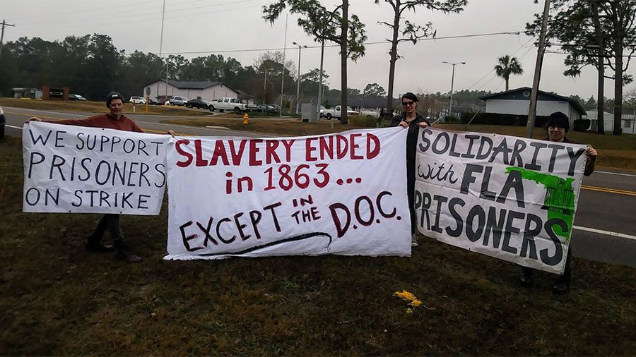 Florida prisoners launch month-long work strike to protest ‘slave labor’