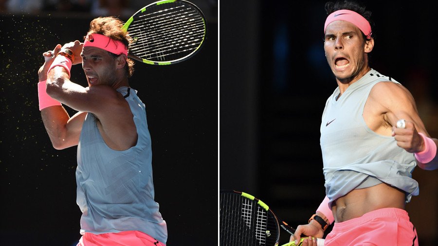 Australian Open: Ball girl inches from being taken out by powerful Rafael Nadal backhand (VIDEO)