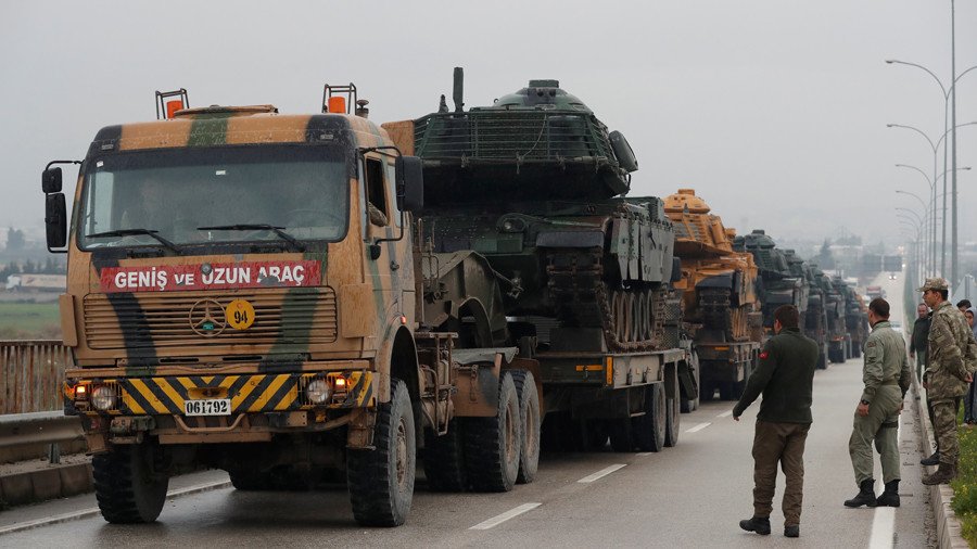 Ankara says ‘has no option’ but to attack Syrian Kurds in Afrin, starts cross-border shelling