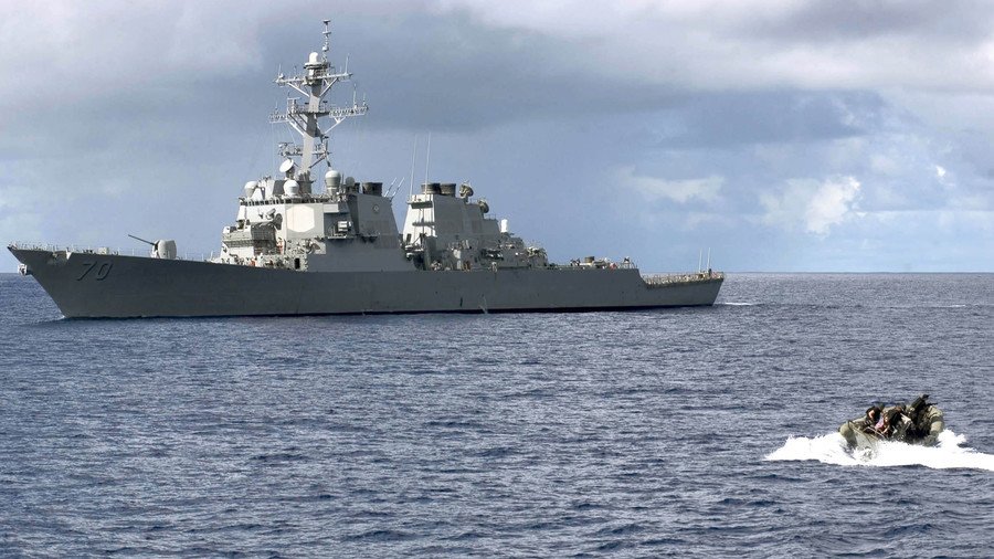 ‘Sovereignty & security violation’: Beijing outraged by US warship sailing off disputed island