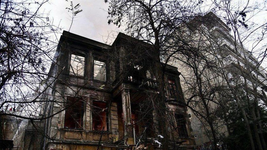 Antifa building torched in Thessaloniki, Greece (VIDEOS)