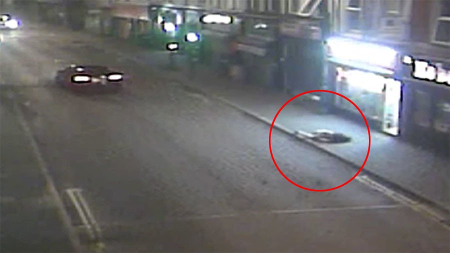 CCTV shows teen being flung 20 meters across street in Derby hit-and-run (GRAPHIC VIDEO)