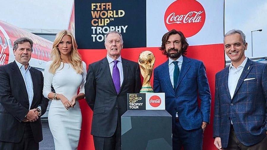 FIFA World Cup Trophy Tour by Coca-Cola - This weekend we will see France  or Croatia crowned the 2018 FIFA World Cup Чемпион (Chempion) - or  Champion!