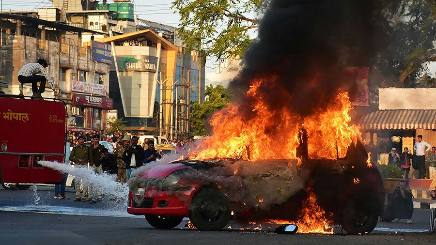 Cars torched, schools shut: Bollywood movie on Muslim king & Hindu queen sparks violence in India 