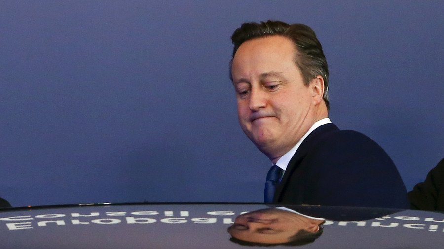 Cameron caught on camera admitting Brexit is not the disaster he said it would be