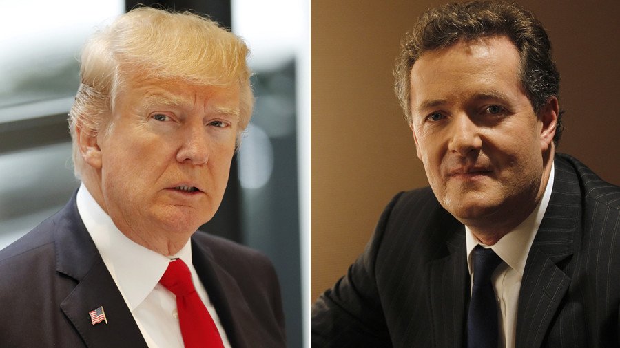 Egos collide as Trump gives a ‘world exclusive interview’ to his apprentice Piers Morgan 