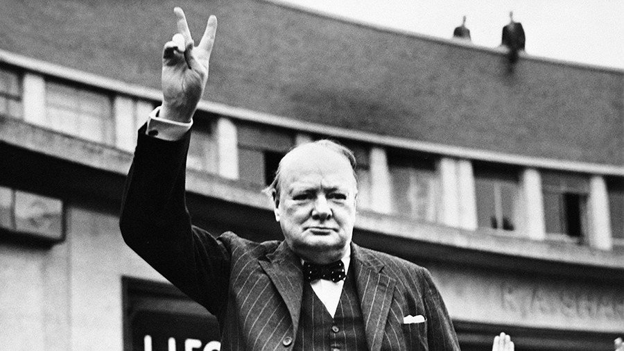 Activists storm ‘racist’ Winston Churchill-themed cafe