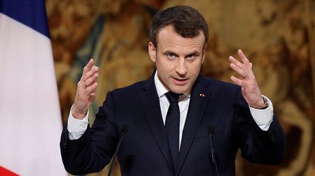 Macron vows to tighten media control because 'fake news threatens democracy'