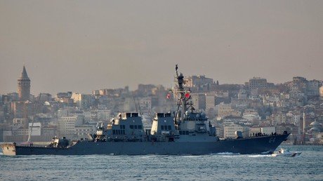 US Navy destroyer arrives in Black Sea on ‘familiar mission’ 