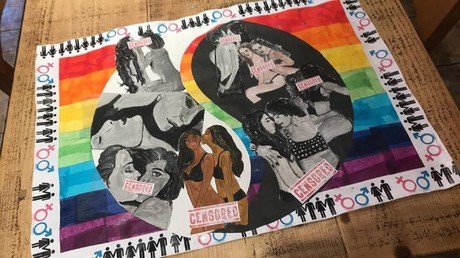 Pupil ‘angry & upset’ after school ‘censors’ her same-sex love artwork