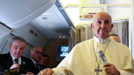 Pope Francis jokingly calls gossiping nuns ‘terrorists’