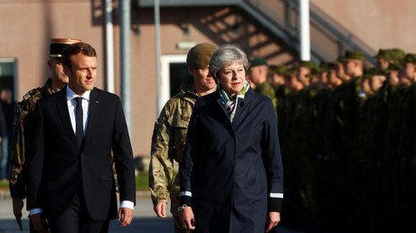 May caves over Calais: France dangles prospect of Brexit support and UK hands over £44.5m for border