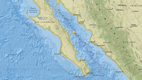 6.3 quake strikes Gulf of California near Mexico
