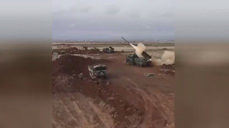 Turkey fires barrage of missiles on Kurdish-held targets in Syria (VIDEO)