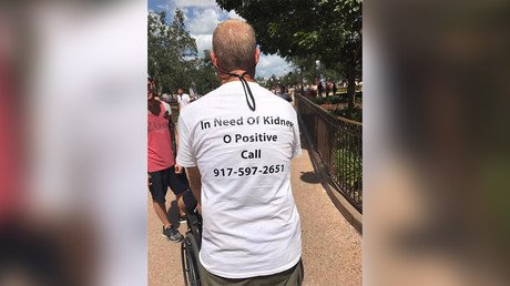 Father’s kidney plea at Disney World goes viral, leads to donor