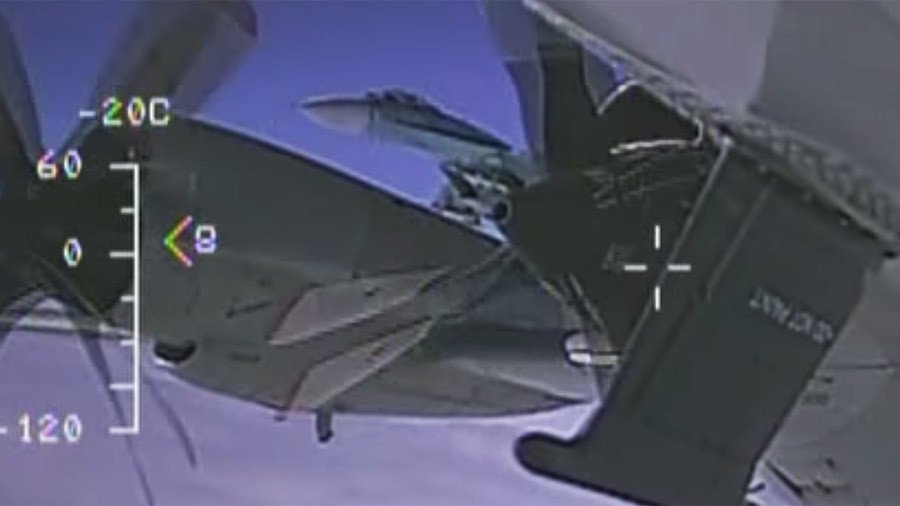 US Navy releases new footage of controversial Su-27 encounter over Black Sea (VIDEO)