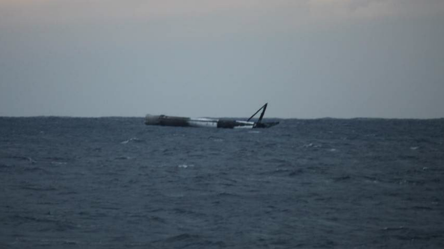 SpaceX rocket booster defies laws of gravity to survive extreme water landing (PHOTO)