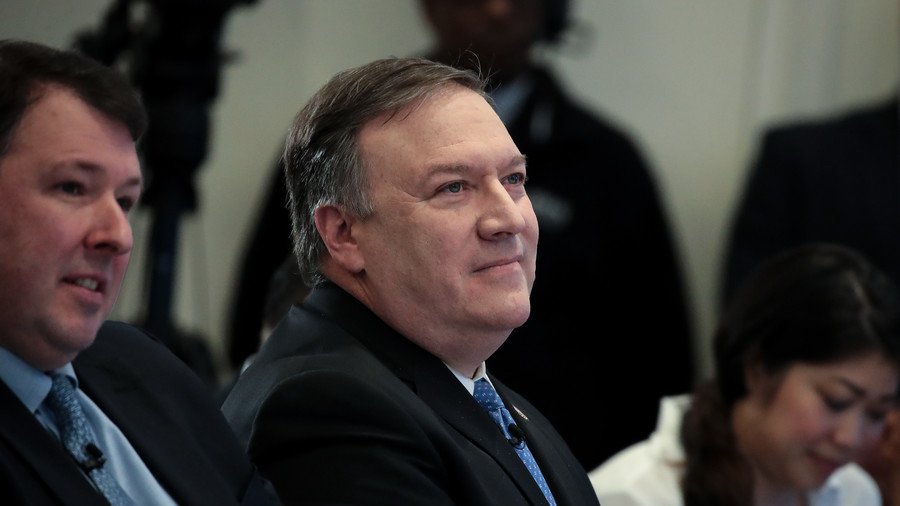 Meetings with Russians all above board, Pompeo tells senators