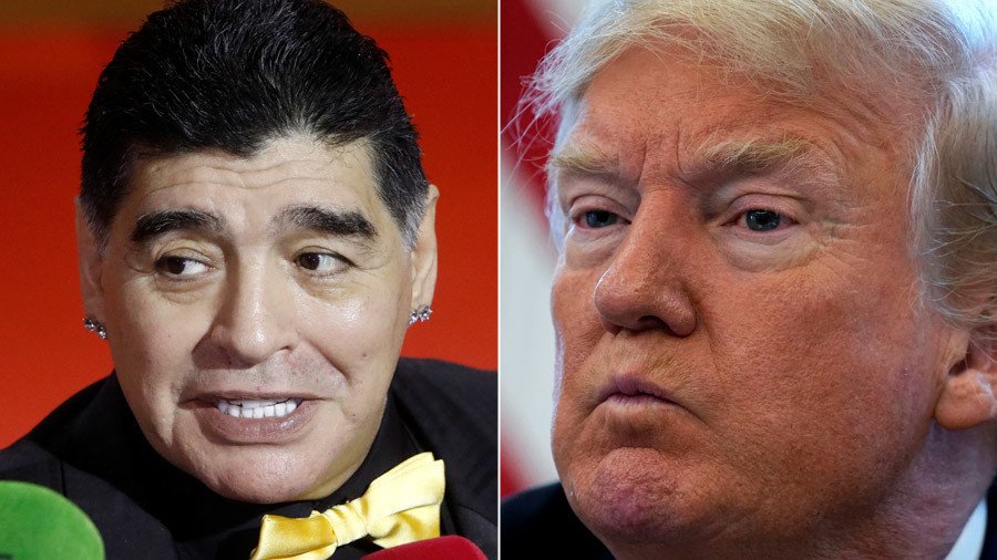 Banned of God! - Football icon Maradona denied entry to US ‘for calling Trump a puppet’