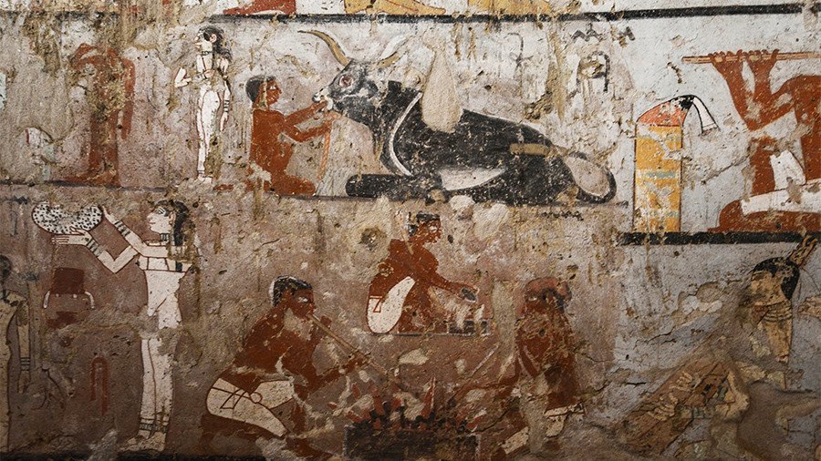 Fertility secrets of the Pharaohs: 4,400-year-old tomb discovered in Egypt (VIDEO)