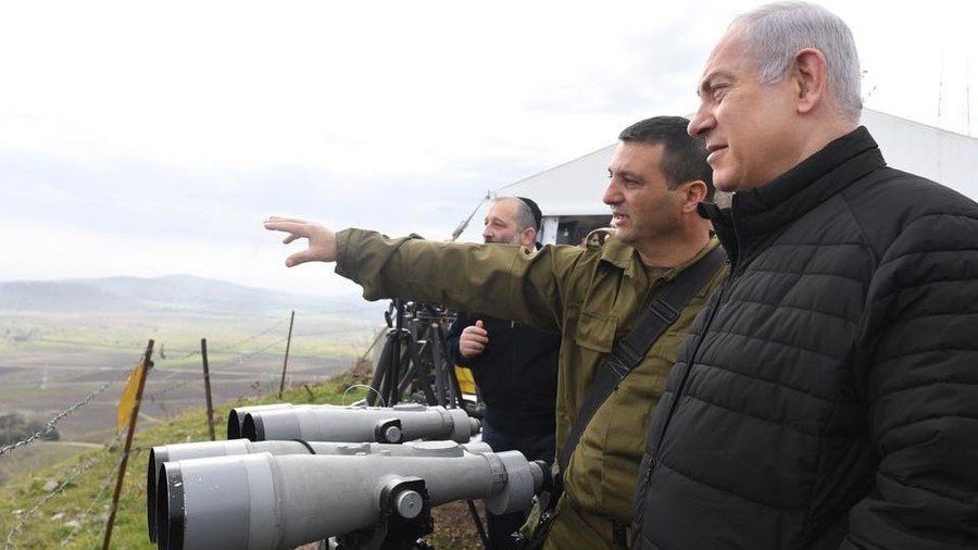 Netanyahu pays rare visit to Golan Heights, warns Israel’s enemies against ‘testing’ its resolve