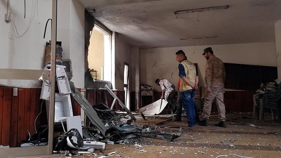 1 killed, scores injured in twin bombings at Benghazi mosque