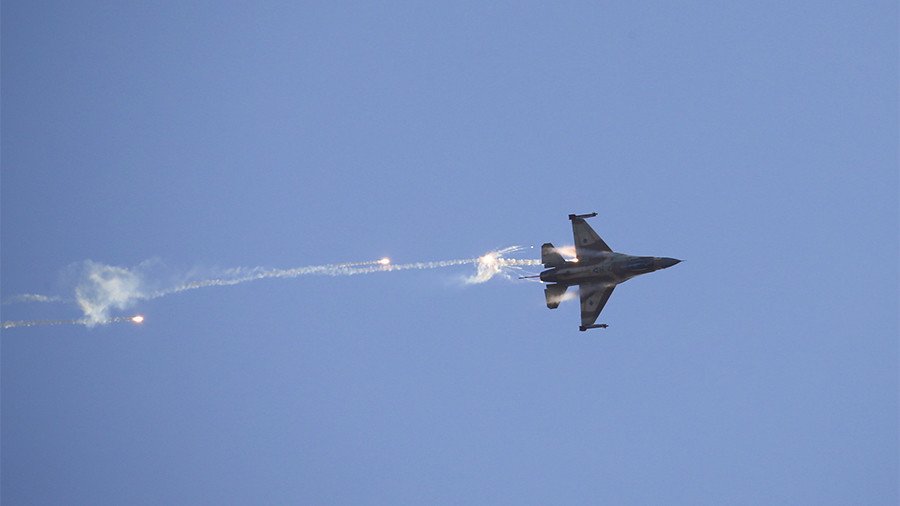 IDF says it hit 12 targets in Syria after jet crashed in cross-border raid