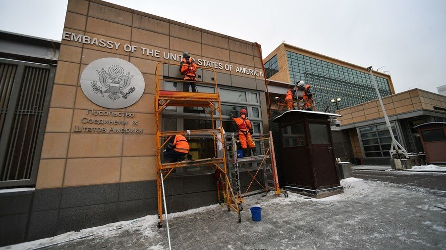 ‘North American Dead End’: Lawmaker proposes new name for US embassy street in Moscow