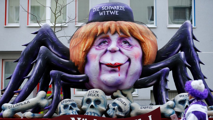 Rose Monday: German carnival floats take aim at political leaders (PHOTOS)