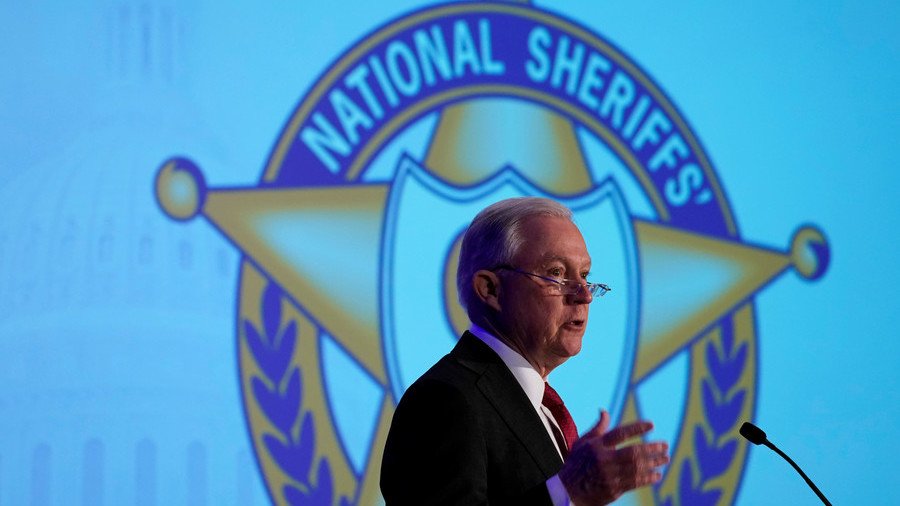 Sessions blasted for praising sheriffs as ‘Anglo-American heritage’