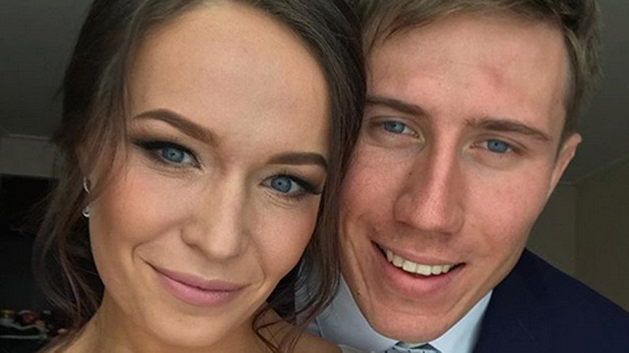 Romantic Russian skier weds bride banned from PyeongChang on Valentine's Day