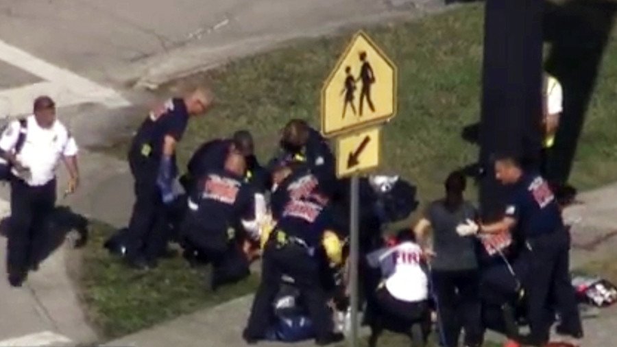 Terrifying footage from inside Florida school shooting (VIDEO)