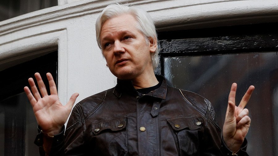 ‘Obsessive and obscenity-laden’: Assange hits back at Intercept claims he backed Trump