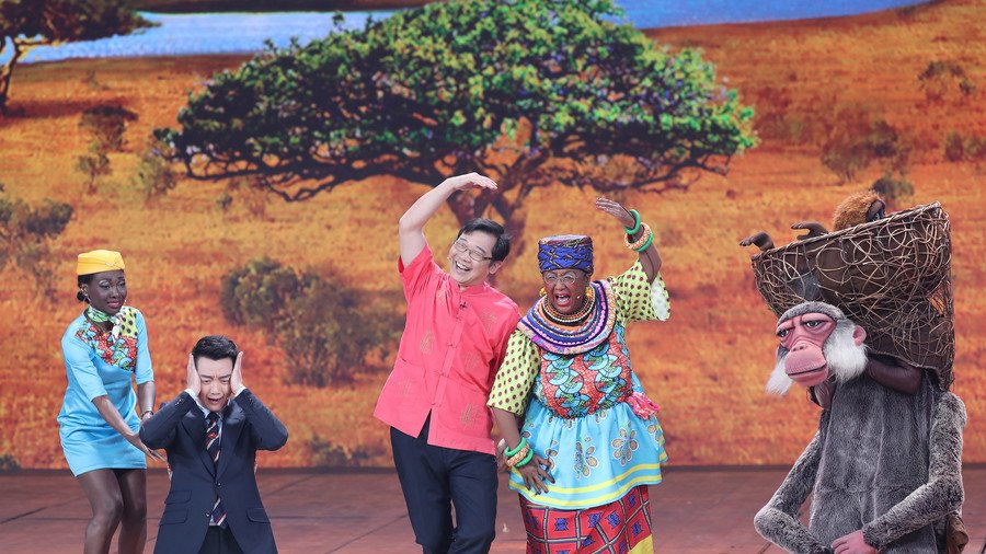 'Racist' Chinese TV show blasted after blackface sketch (VIDEO)