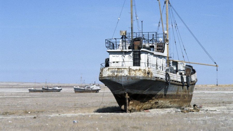 Space photo highlights ‘catastrophic’ shrinking of Aral Sea