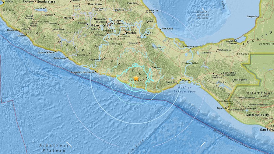 5.9 magnitude quake shakes Oaxaca, Mexico — USGS