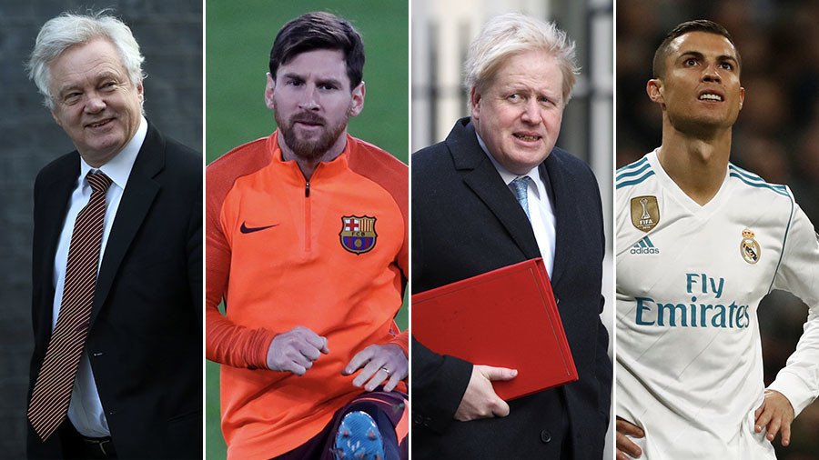 Johnson & Davis are ‘the Messi & Ronaldo’ of cabinet – Michael Gove mocked for football comparison