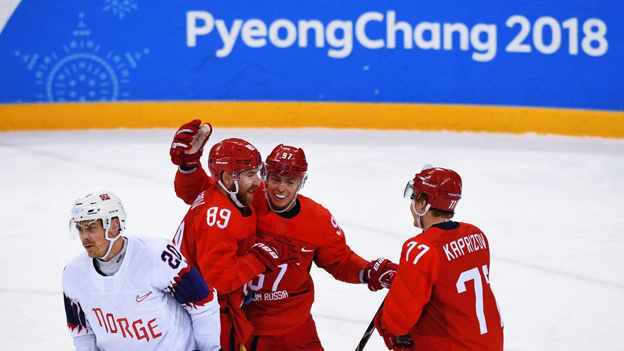 Russian men’s hockey team proceeds to Olympic semi-final after beating Norway 6-1
