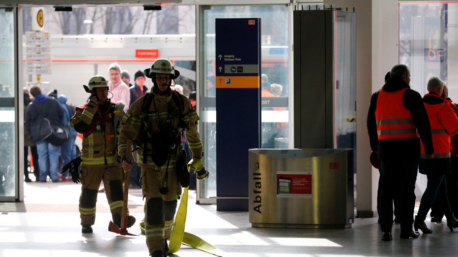 Berlin train station lockdown: Police declare suspicious package ‘harmless’ (PHOTOS)