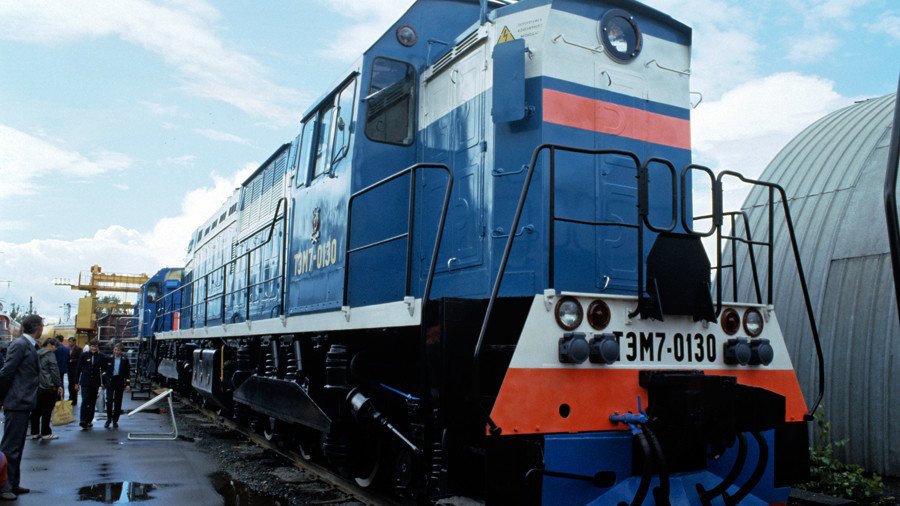 Russian diesel locomotives arrive in Cuba